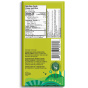 Back of Lily's Dark Chocolate Style Bar Coconut, 88g