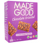 Front of MadeGood Chocolate Drizzled Crispy Squares Confetti, 5 Bars