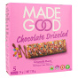 Front of MadeGood Chocolate Drizzled Granola Bars Birthday Cake Flavour, 5 Bars