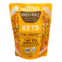 Front of Miracle Noodle Keto Meal Thai Peanut + Plant Based Noodles, 260g