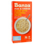 Front of Banza Chickpea Pasta Elbows White Cheddar Mac & Cheese, 156g