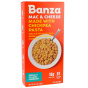 Front of Banza Chickpea Pasta Shells + Classic Cheddar Mac & Cheese, 156g