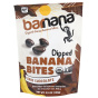 Front of Barnana Dipped Chewy Banana Bites Dark Chocolate, 100g