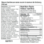 Nutrition of G Hughes No Sugar Added BBQ Sauce Hickory, 490mL