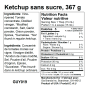 Nutrition of G Hughes Sugar Free Ketchup, 367g