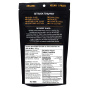 Back of Hu Dark Chocolate Covered Almonds + Sea Salt Hunks, 113g