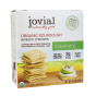 Front of Jovial Organic Sourdough Einkorn Crackers Rosemary, 128g