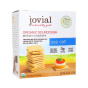 Front of Jovial Organic Sourdough Einkorn Crackers Sea Salt, 128g