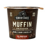 Front of Kodiak Cakes Double Chocolate Minute Muffin Cup, 67g