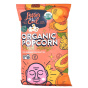 Front of Lesser Evil Organic Popcorn Peach Mango