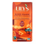 Front of Lily's Extra Dark Chocolate Blood Orange, 80g