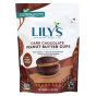 Front of Lily's Dark Chocolate Peanut Butter Cups, 91g