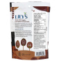 Back of Lily's Dark Chocolate Peanut Butter Cups, 91g