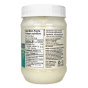 Back of Nutiva Organic Virgin Coconut Oil, 444ml