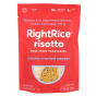 Front of RightRice Risotto Made From Vegetables Creamy Cracked Pepper, 170g