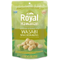 Front of Royal Hawaiian Orchards Wasabi Macadamias, 113g