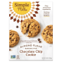 Front of Simple Mills Grain-Free Almond Flour Baking Mix Chocolate Chip Cookie, 265g