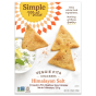 Front of Simple Mills Grain-Free Veggie Pita Crackers Himalayan Salt, 120g