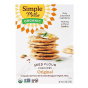 Front of Simple Mills Organic Seed Flour Crackers Original, 120g