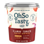 Front of OhSo Tasty Low-Carb Instant Kanten Noodles Flamin' Tomato