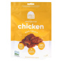 Front of Open Far Dehydrated Chicken Dog Treat