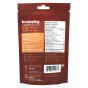 Back of Krunchy Capriccio Organic Date Snacks Orange