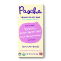 Front of Pascha Organic Vegan White Bar, 80g