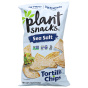 Front of Plant Snacks Grain-Free Cassava Chips Sea Salt, 227g