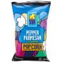 Front of Pop Art Gourmet Popcorn with Olive Oil Pepper Parmesan