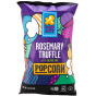 Front of Pop Art Gourmet Popcorn with Olive Oil Rosemary Truffle