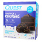 Front of Quest Keto Soft Baked Frosted Cookies Chocolate Cake Flavour, 8 Cookies