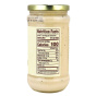 Back of Side of Rao's Homemade Premium Quality Alfredo Sauce, 425g