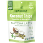 Front of Rawcology Matcha Latte Superfood Coconut Chips, 70g