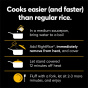 RightRice Cilantro Lime Rice Made from Vegetables, 198g