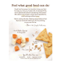 Back of Simple Mills Grain-Free Veggie Pita Crackers Himalayan Salt, 120g