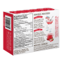 Back of Simply Delish Keto Strawberry Jel Dessert, 20g