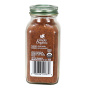 Back of Simply Organic Ground Nutmeg, 65g