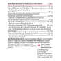 Nutritional Info for Smart Solutions Bsmart Complex, 90 Capsules
