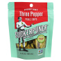 Front of SuckerPunch Gourmet Fiery Hot Three Pepper Pickle Chips, 101mL