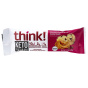 Front of Think! Keto Protein Bar Chocolate Peanut Butter Cookie Dough, 34g