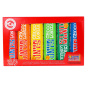 Front of Tony's Chocolonely Rainbow Tasting Pack, 6 Bars, 288g