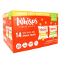 Front of Whisps Snack Pack, Parmesan & Cheddar, 14 bags