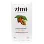 Front of Zimt Chocolates 80% Cacao Chocolate Nib’d, 40g