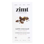 Front of Zimt Chocolates 80% Cacao Kaffee Chocolate, 40g