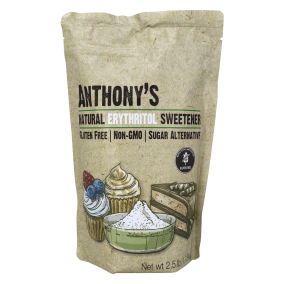 Front of Anthony's Natural Erythritol Sweetener