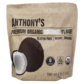 Front of Anthony's Organic Coconut Flour
