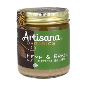 Front of Artisana Organic Hemp & Brazil Nut Butter Blend, 227g