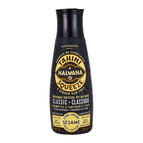 Front of Halvana Tahini Squeeze 