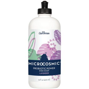 Front of Aunt Fannie's Probiotic Power Dish Soap Lavender, 473 mL