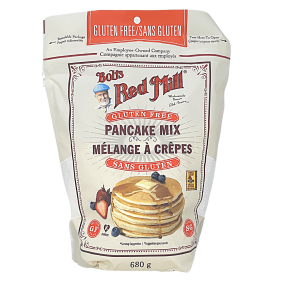 Front of Bob's Red Mill Gluten-Free Pancake Mix, 680g